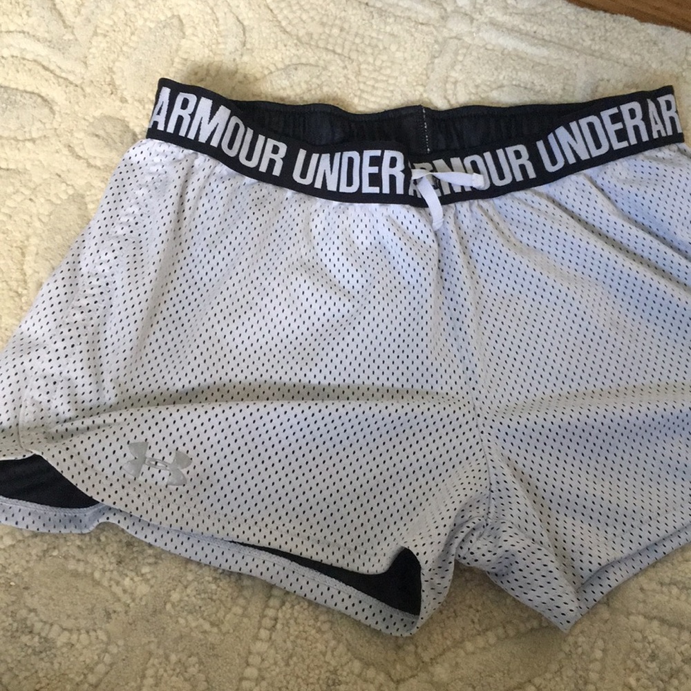 Mesh Under Armour running shorts